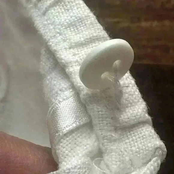 Eileen Fisher Womens Sz Small Wide Leg Pants Linen Side Zip Lagenlook Minimalist - Picture 14 of 14